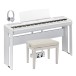 Yamaha P525 Digital Piano, White, Package