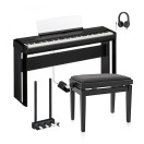 Yamaha P525 Digital Piano Package, Black