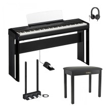 Yamaha Pianino cyfrowe P525, czarny, zestaw