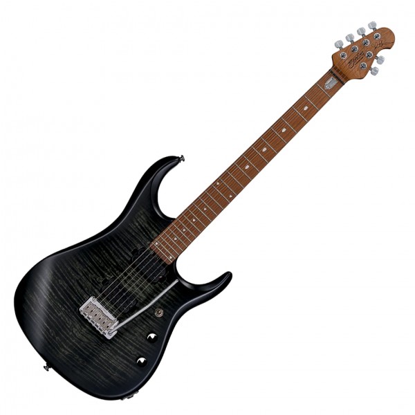 Sterling by Music Man John Petrucci JP15 Flame Maple Top, Satin Black