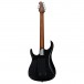 Sterling by Music Man John Petrucci JP15 Flame Maple Top, Satin Black
