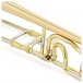 Jupiter JTB1150FROQ Bb/F Tenor Trombone, Open Wrap