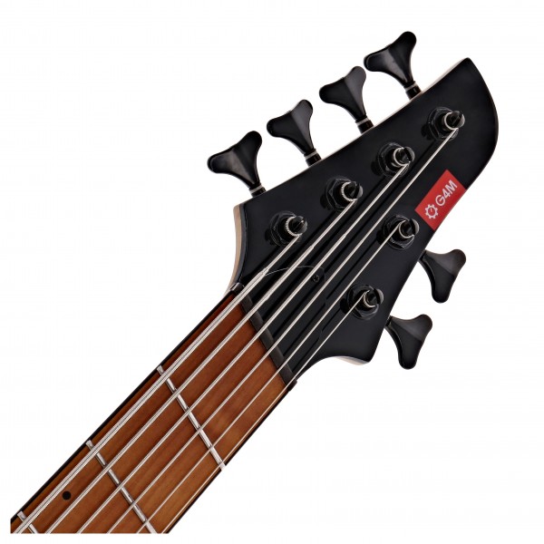 G4M 972 Fanned Fret 6-String, Purple Burl Burst