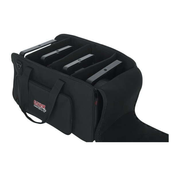 Gator G-LIGHTBAG-1911 Lighting Bag - Open, With Gear 1