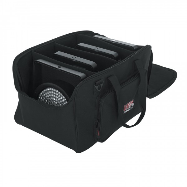 Gator G-LIGHTBAG-1911 Lighting Bag - Open, With Gear 2