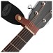 Hartwood Leather Guitar Strap Tie Adapter Brown