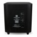 JBL Studio 650P Subwoofer, Dark Wood Back View