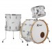 Rogers Powertone 22'' Set de Cascos de 3 Piezas, Blanco Marino Pearl