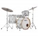 Rogers Powertone 22'' 3pc Shell Pack, White Marine Pearl - With snare and hardware