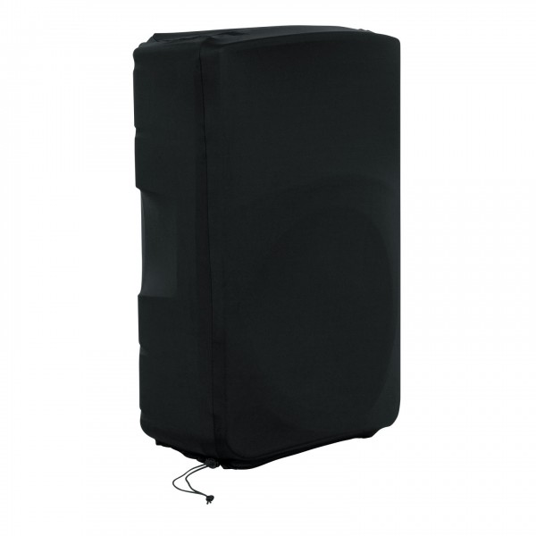 Gator GPA-STRETCH-15-B Dust Cover for 15" Speakers - Front, Left