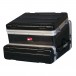 Gator GRC-8X2 ATA Molded PE Slant Top Console Rack; 8U Top; 2U Bottom - Closed