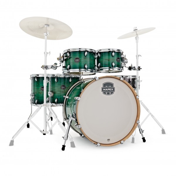 Mapex Armory 22'' LA Fusion 6pc Shell Pack, Emerald Burst
