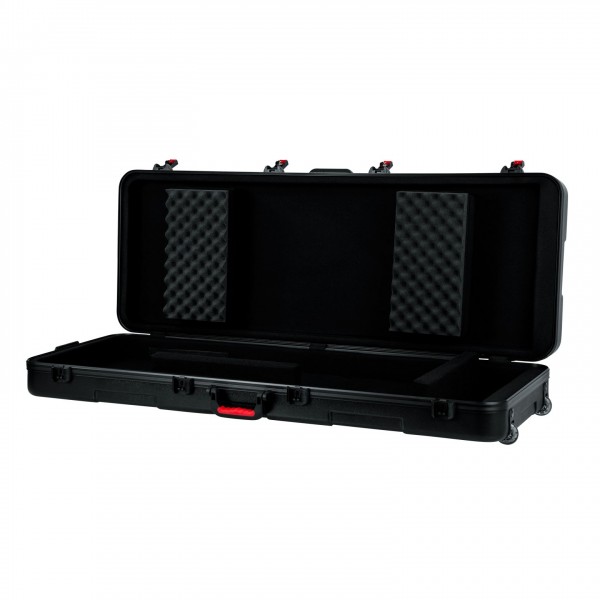 Gator GTSA-KEY76 ATA 76 Note Keyboard Case With Wheels - Open