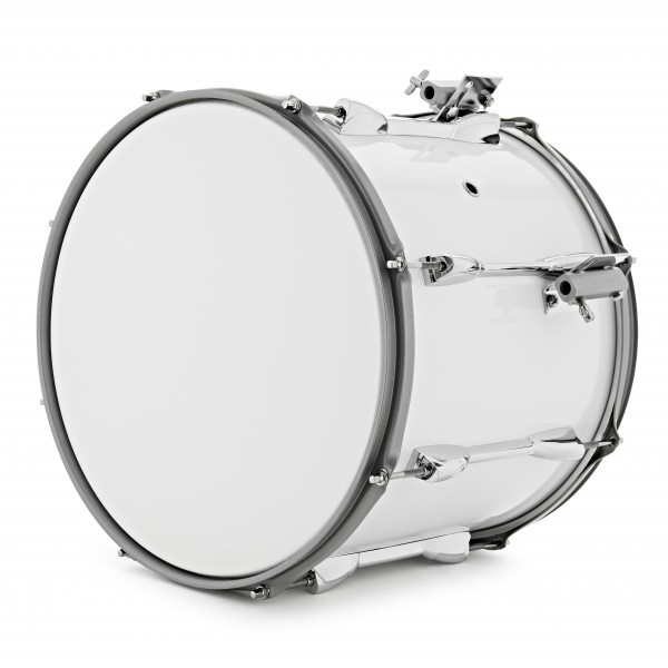 Olympic Marching 14" x 12" Drum Corps Tenor Drum, White