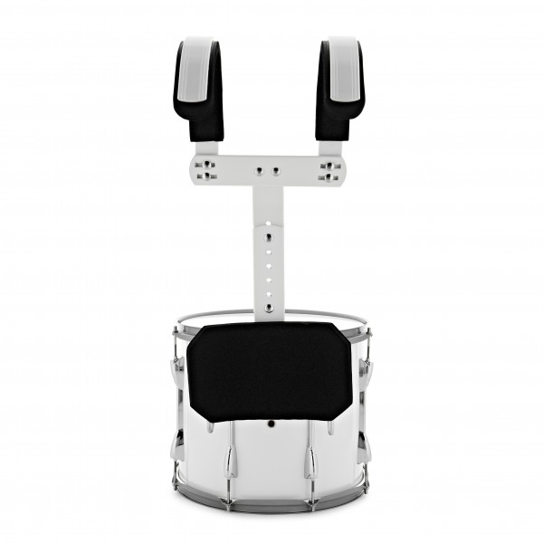 Olympic Marching 14" x 12" Drum Corps Tenor Drum, White