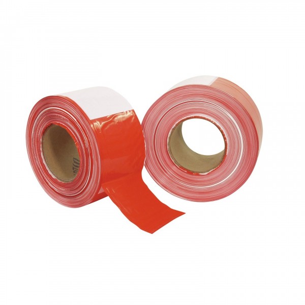 Steinigke Red/White Barrier Tape 500m x 75mm - 1