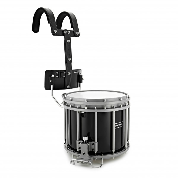 Olympic Marching 14" x 12" High Tension Snare Drum & Top Snare, Black
