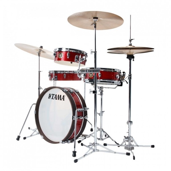 Tama Club-Jam Pancake 18" 4pc Shell Pack, Burnt Red Mist