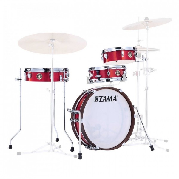 Tama Club-Jam Pancake 18" 4pc Shell Pack, Burnt Red Mist