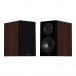 Wharfedale Diamond 12.1 Bookshelf Speakers (Pair), Walnut Pearl Front View