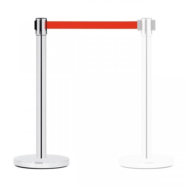 Guil PST-11 Barrier System with Retractable Belt, Red - Main 