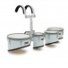 Olympic Marching 6/8/10/12 Drum Corps Multi-Tenor Set, White