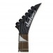 Jackson JS1X Rhoads Minion AM, Metallic Blue Burst - Headstock