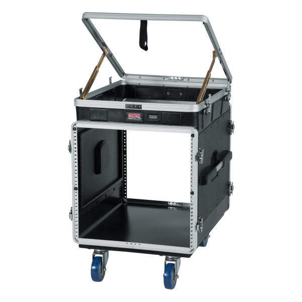 Gator Rack Case - Angled with Pop-Up Rack