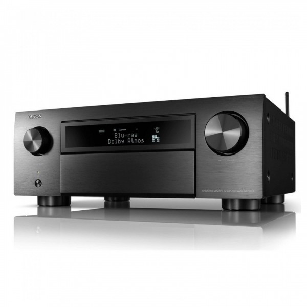 Denon AVC-X6700H 11.2 Channel AV Receiver, Black Side View