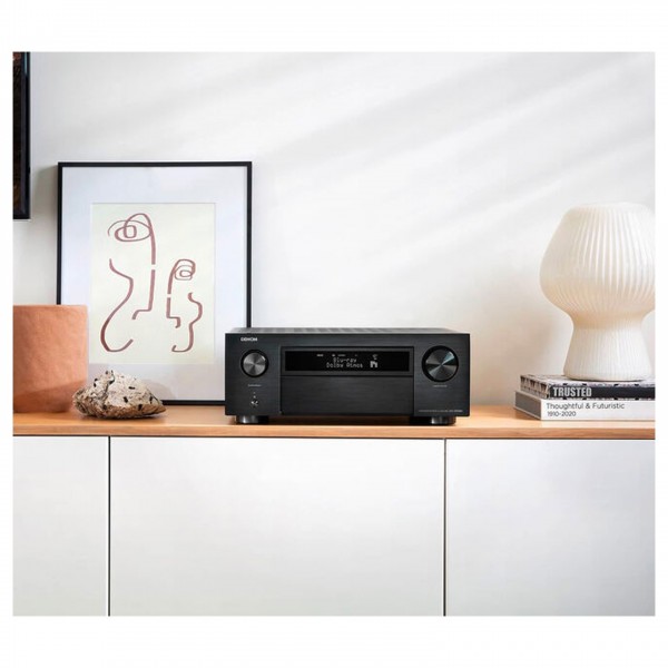 Denon AVC-X6700H 11.2 Channel AV Receiver, Black Lifestyle View 2