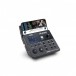Alesis Nitro Max Electronic Drum Kit - Module with iphone angle
