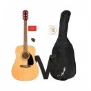 Fender FA-115 Acoustic Dreadnought Pack V2, Natural and a Free 90-Day Subscription to Fender Play