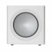 Monitor Audio Radius 380 Subwoofer, Satin White Side View