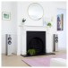 Monitor Audio Bronze 200 Floorstanding Speakers (Pair), Urban Grey in Living Room Stereo Setup