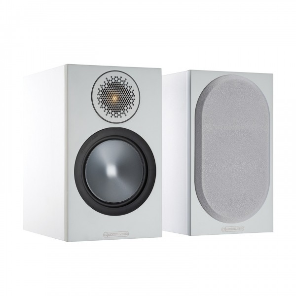 Monitor Audio Bronze 50 Bookshelf Speakers Front View