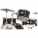 Pearl Midtown 4pc Compact Set incl. Hardware, Matte Black - Shell Detail