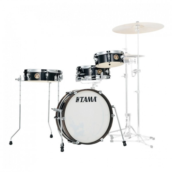 Tama Club-Jam Pancake 18" 4pc Shell Pack, Hairline Black