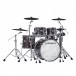 Roland VAD-706 V-Drums Acoustic Design Drum Kit, Gloss Ebony