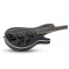 Schecter SLS Evil Twin-4 Bass, Satin Black Tilt