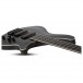 Schecter SLS Evil Twin-4 Bass, Satin Black neck joint