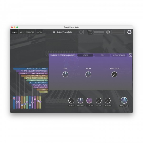 Nightfox Audio Grand Piano Suite