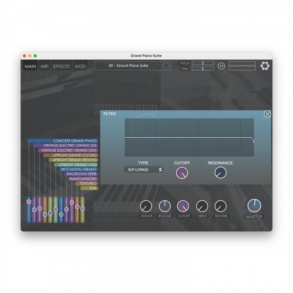 Nightfox Audio Grand Piano Suite