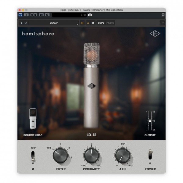 UA SC-1 Condenser Microphone - LD12 Mic Model