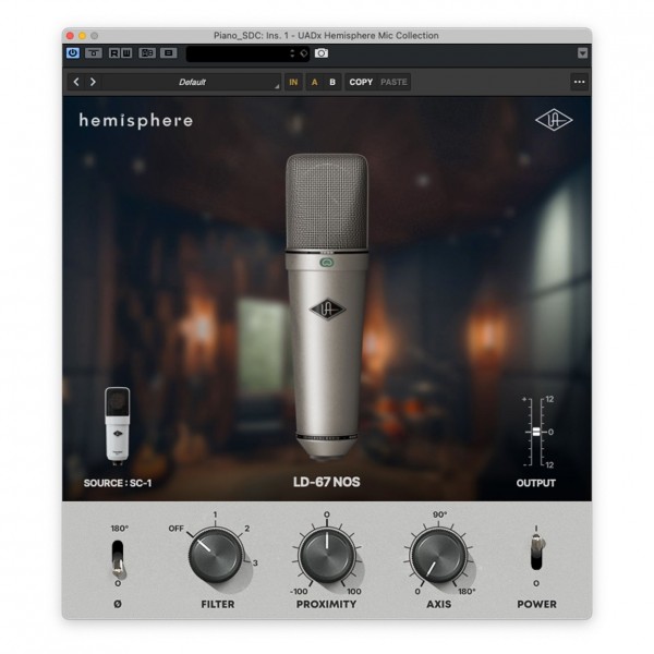 Universal Audio SC-1 Standard Condenser Microphone - LD67