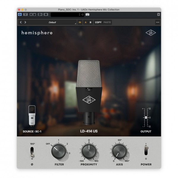 Universal Audio SC-1 Standard Condenser Microphone - LD414