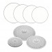 WHD Practice Drum Heads and Cymbals - 4 Piece Rock Pack