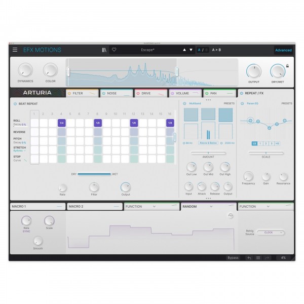 Arturia EFX Motions - Advanced Repeater