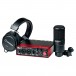 UR22C Recording Pack, Red - Angled 