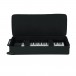 Gator GK-61 Rigid EPS Foam 61 Key Keyboard Case - Open, With Gear
