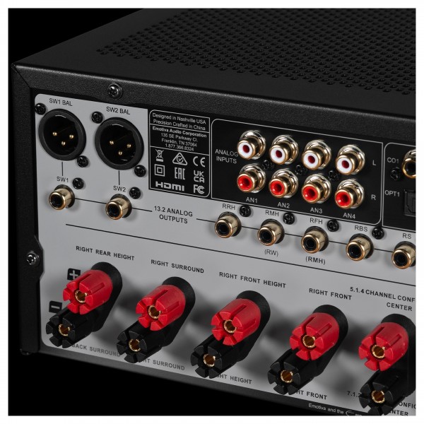 Emotiva MR1-L 9.2 Channel Cinema Receiver